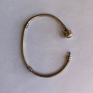 Pandora snake chain silver bracelet